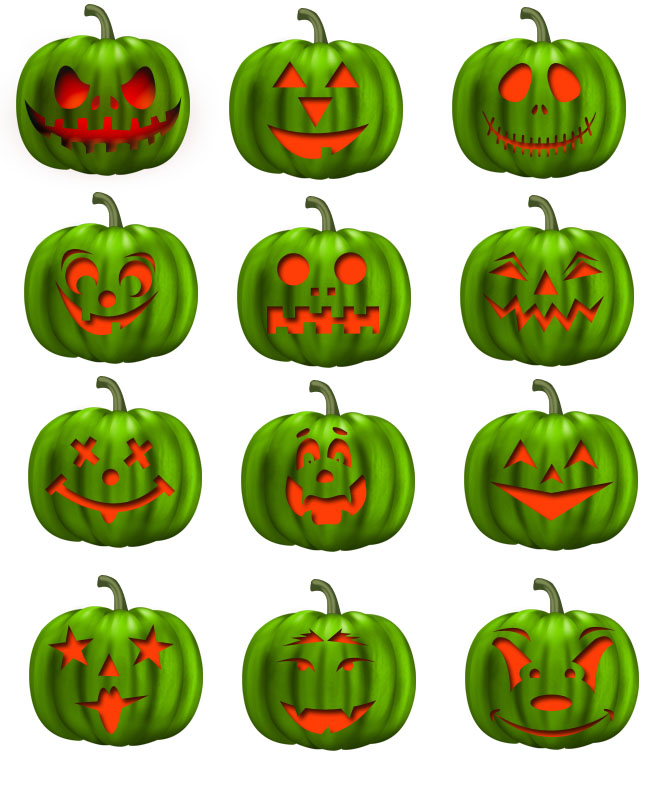 halloween jack-o-lantern designs