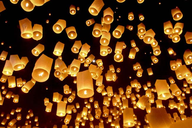 Yi Peng lantern festival